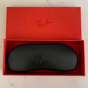 Ray-ban Eyeglasses Spectacle Case w/ red box